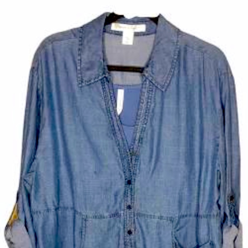 Miraclebody tencel tunic and  shaper tank